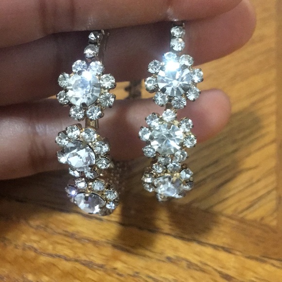 Gold & Silver Earrings - Picture 2 of 3